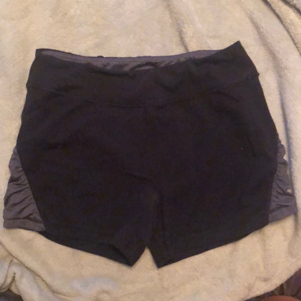 Black biker type shorts
